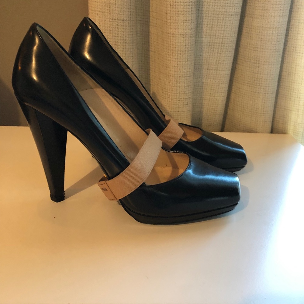 Prada Pumps with Removable band/strap